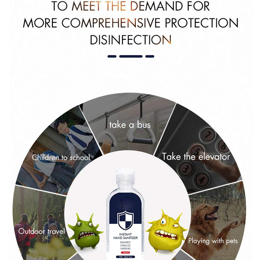 Wholesale Hot Selling Waterless Instant Hand Sanitizer Wash Gel