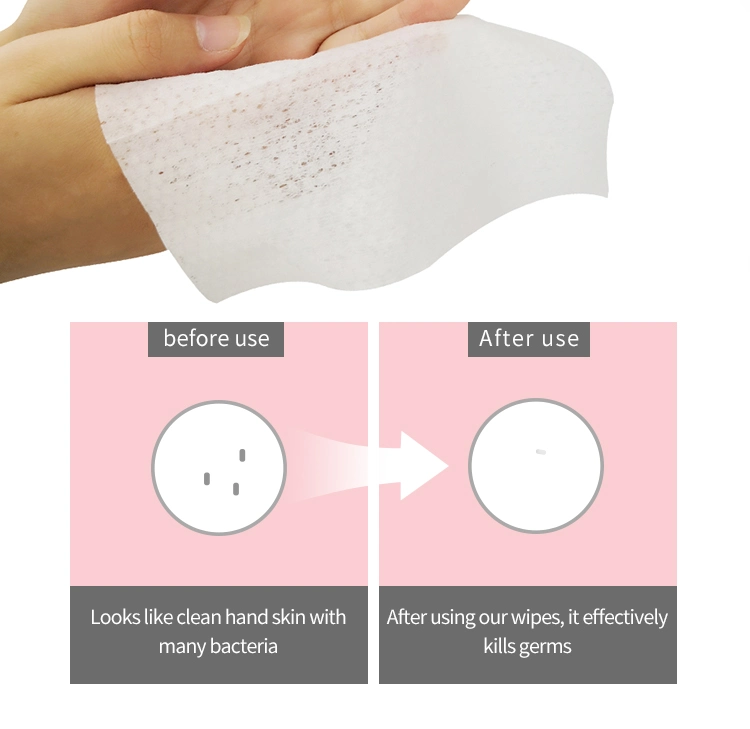 Multi-Purpose Benzalkonium Chloride Sanitizing and Cleaning Baby Wet Wipes