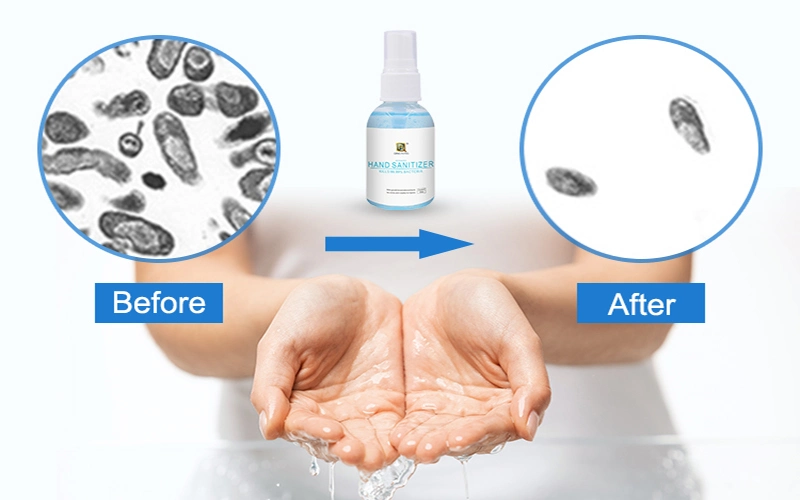 Alcohol Hand Sanitizer Gel for Instant Hand Sanitizing Use