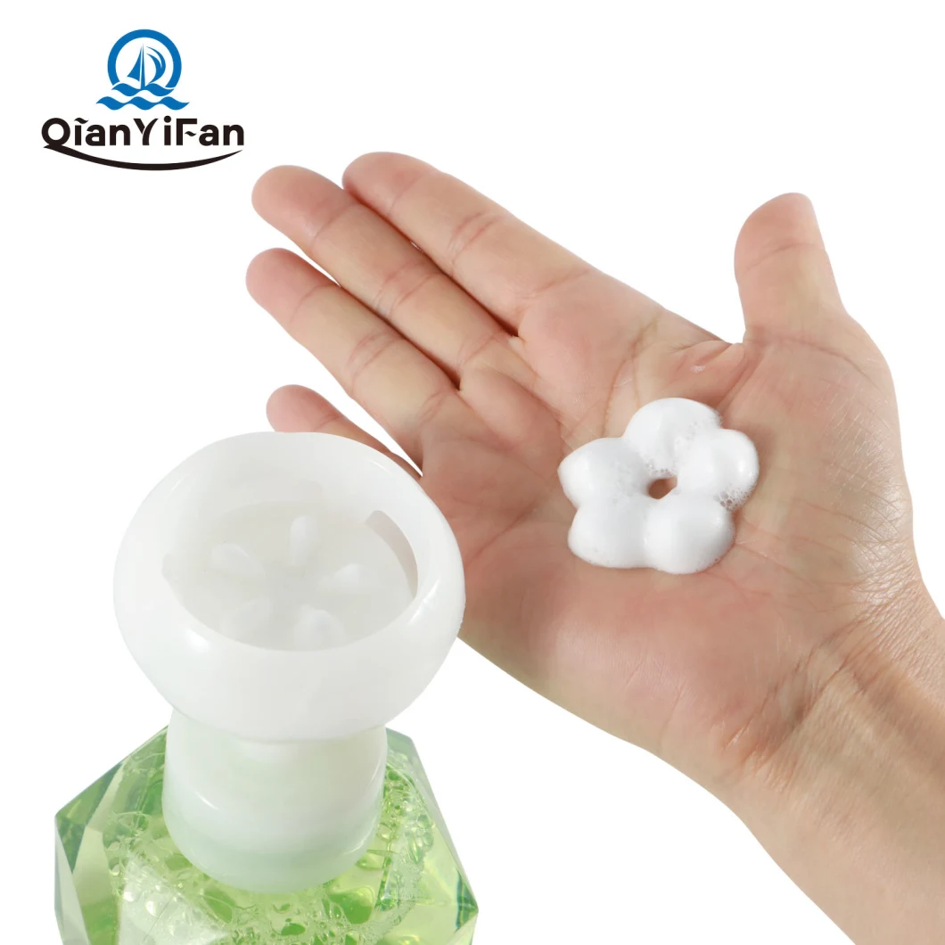 New Press Type Flower Foam Bottle Hand Sanitizer Cosmetics Separate Bottle Convenient Type Travel Lotion Separate Bottle