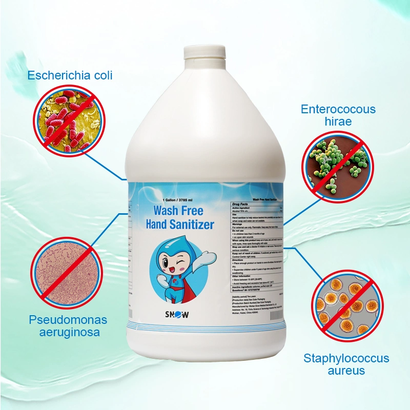 1 Gallon Instant 75% Ethyl Alcohol Hand Sanitizer Gel Refill for Family Household Disinfection