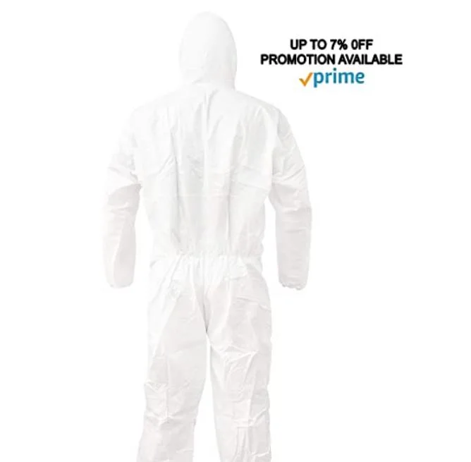 PPE-Plus White Color PP+ PE Material Protective Clothing