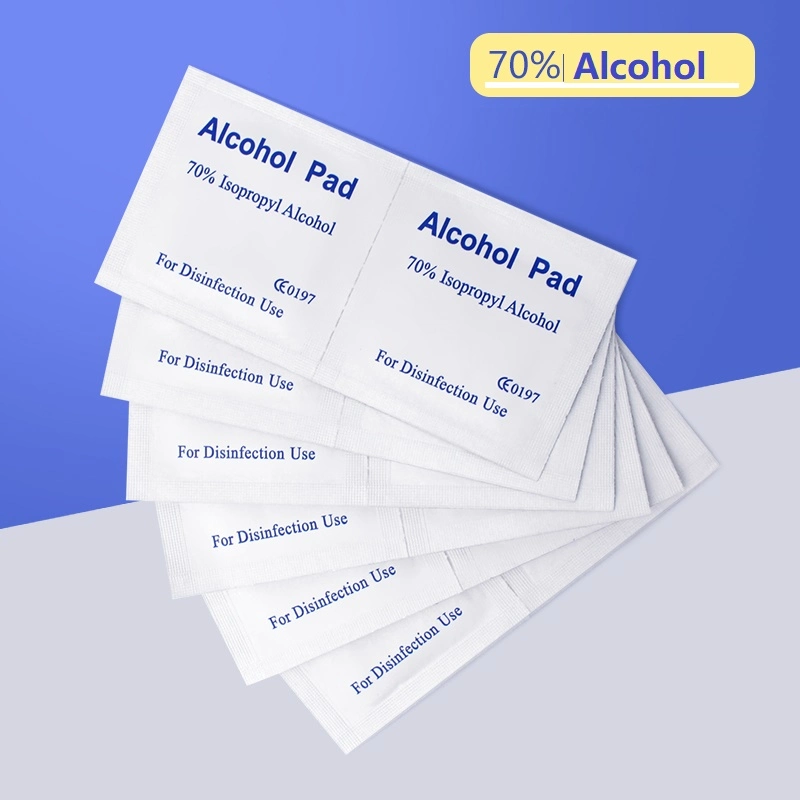 70% Alcohol Pad Antibacterial Wet Wipes Custom Disinfecting Cleaning Wipes Hand and Surface Sanitizing Wipes