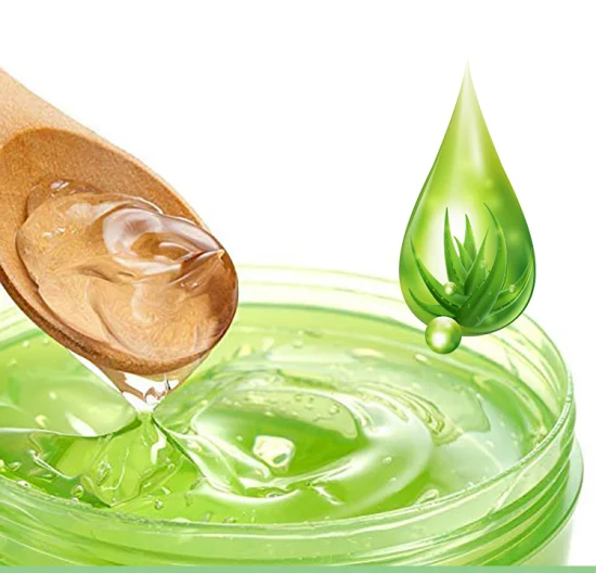 Haute qualité 99% Aloe Vera Gel apaisant hydratant pour les mains Gel pour le visage 200 ml